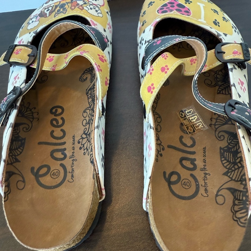 Calceo womens slip on “clog” NWOT size 40 - Picture 3 of 6
